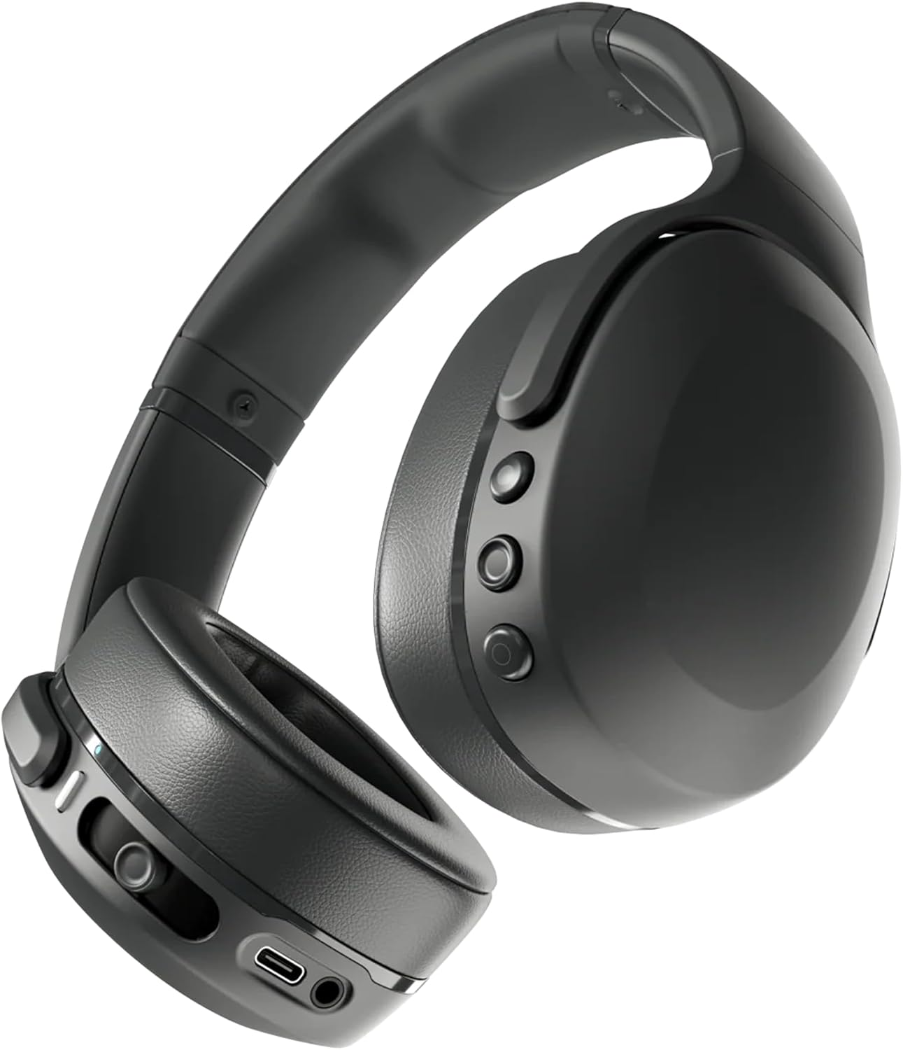 Black Skullcandy Crusher Evo wireless over-ear headphones